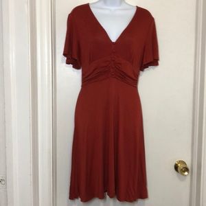 NWT burnt orange dress. Great for fall